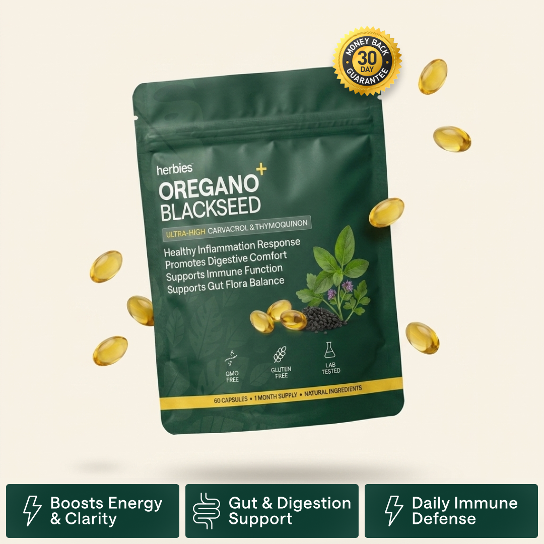 Herbies Oregano+ and Blackseed offer