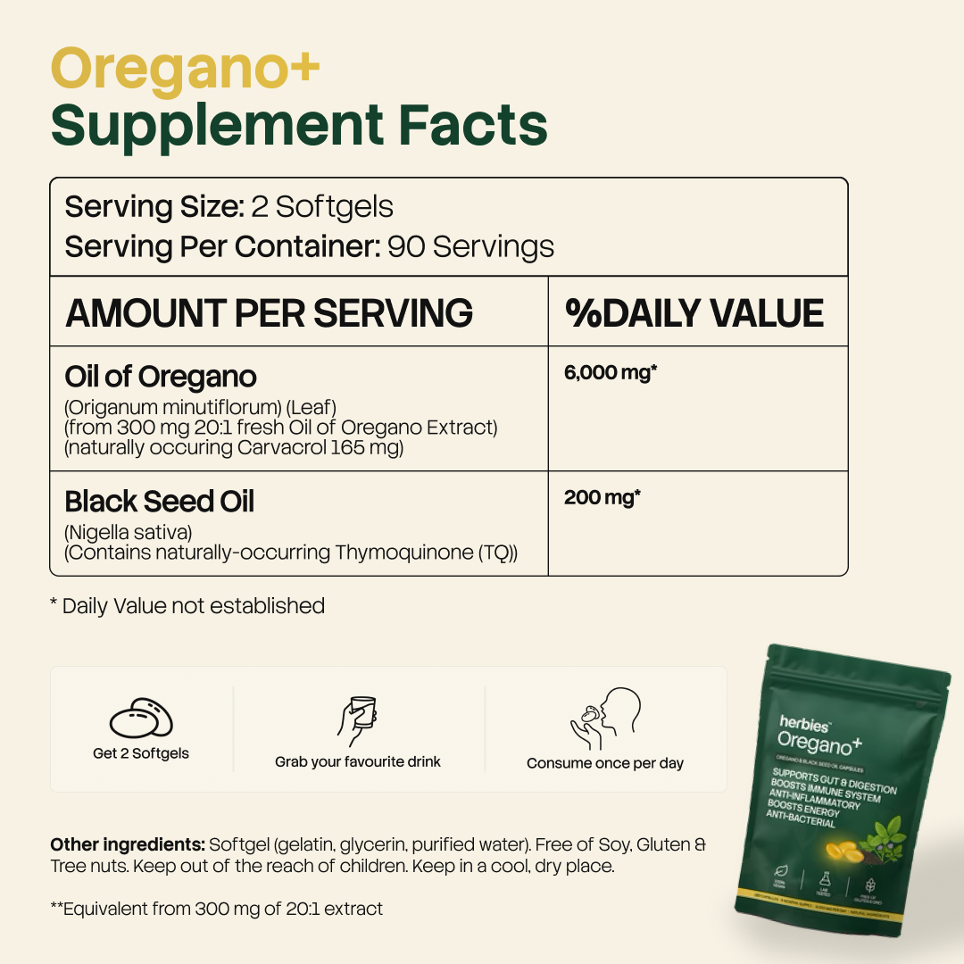 Herbies™ - Oregano+